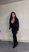 Load image into Gallery viewer, Dressed in all Black Jumpsuit