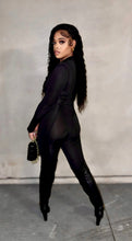 Load image into Gallery viewer, Dressed in all Black Jumpsuit