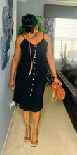 Load image into Gallery viewer, A Walk in the Park Black Dress