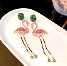 Load image into Gallery viewer, The Flamingo Earrings