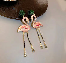 Load image into Gallery viewer, The Flamingo Earrings