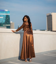Load image into Gallery viewer, Melanin Magic Copper Dress