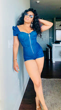 Load image into Gallery viewer, Denim Babe Romper