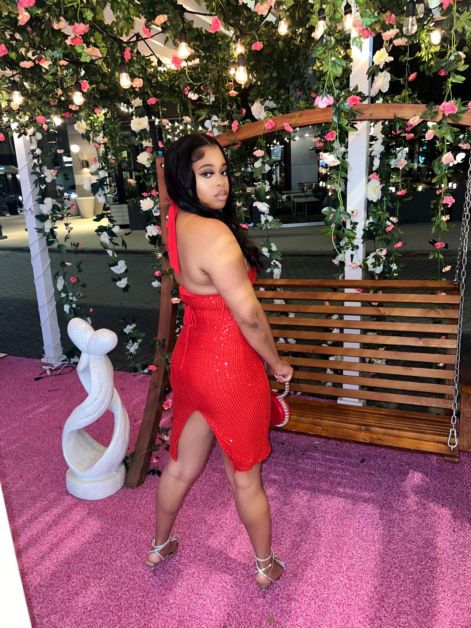 xoxo pink dress XOXO Dress Small