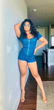 Load image into Gallery viewer, Denim Babe Romper