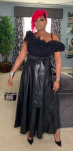 Load image into Gallery viewer, Fit For A Queen Leather Skirt